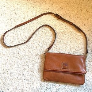 Dooney And Bourke Foldover Zip Crossbody Purse Color no longer sold! In new cond